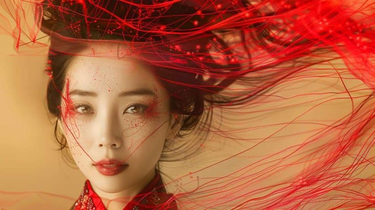 Fil rouge du destin : comprendre la légende asiatique qui relie les âmes sœurs