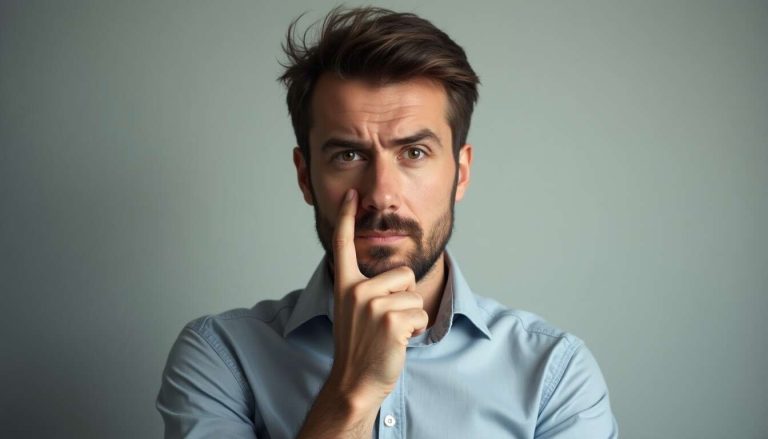 Signes de manque de confiance chez un homme