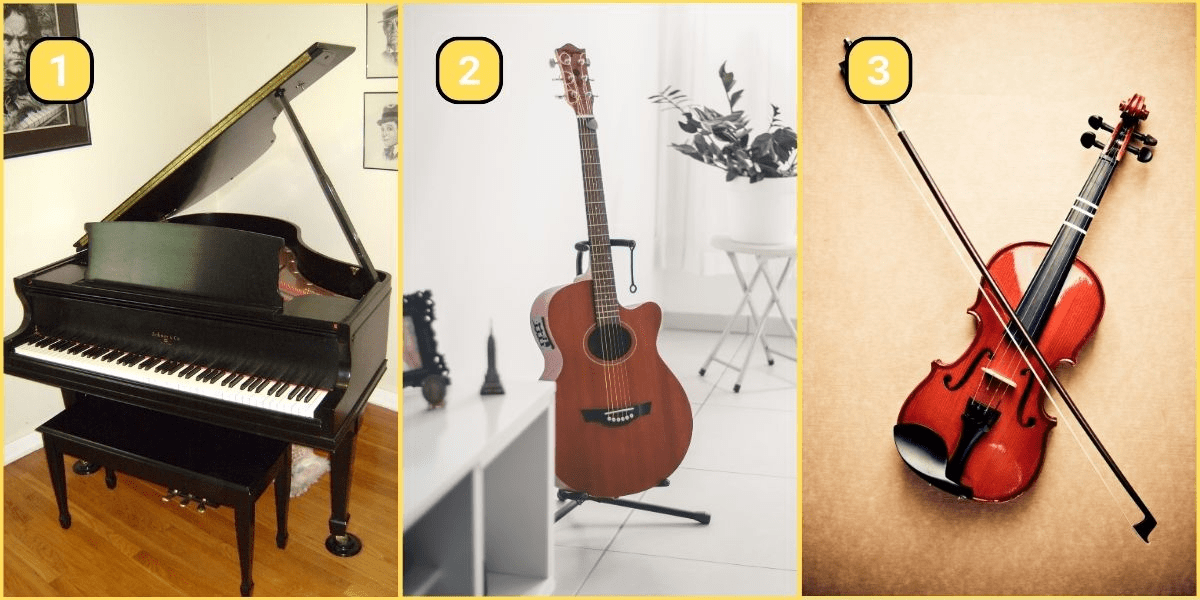 Test de personnalité : choisissez un instrument de musique et découvrez si vous êtes optimiste ou pessimiste !