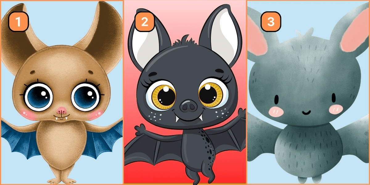 Test de personnalité : Choisissez une chauve-souris et découvrez si vous êtes traditionnel ou novateur !