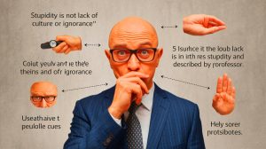 La bêtise n'est pas l'inculture : ces 5 signes stupéfiants qui révèlent une stupidité à couper le souffle
