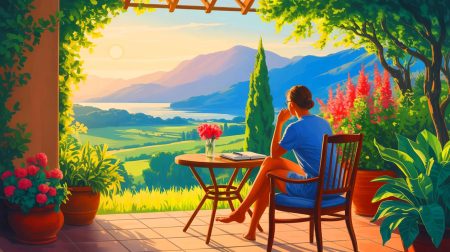 Illustration de la réflexion personnelle à travers les étapes de la vie.