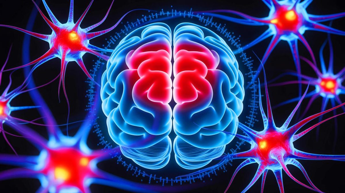 « Le virus envahit » : ce tronc cérébral en danger dévoile l’impact alarmant des infections persistantes chez les patients Illustration de la persistance du virus du Covid-19 dans le cerveau et ses impacts sur la santé mentale.