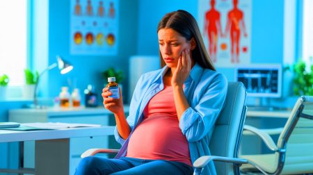 Donald Trump révèle un danger mortel pour votre enfant : le paracétamol pendant la grossesse bouleverse tout! Illustration de la controverse sur l'usage du paracétamol pendant la grossesse et le risque d'autisme.